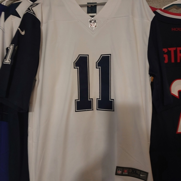 H-Town Blue and Red Men's Jersey - Picture 5 of 16